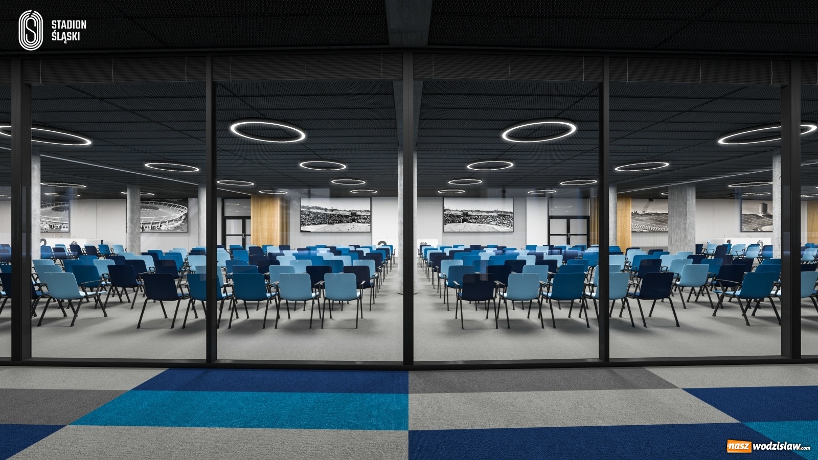 Zdjęcie w galerii na portalu naszwodzislaw.com: Stadion Śląski z nowymi przestrzeniami. Trwa rozbudowa Centrum Konferencyjno-Biznesowego wiadomości z regionu