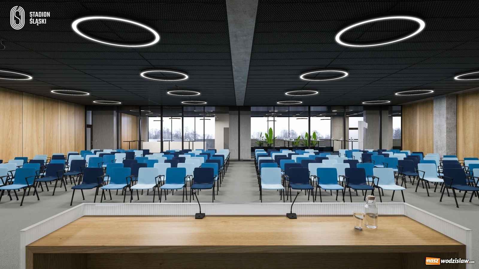 Zdjęcie w galerii na portalu naszwodzislaw.com: Stadion Śląski z nowymi przestrzeniami. Trwa rozbudowa Centrum Konferencyjno-Biznesowego wiadomości z regionu