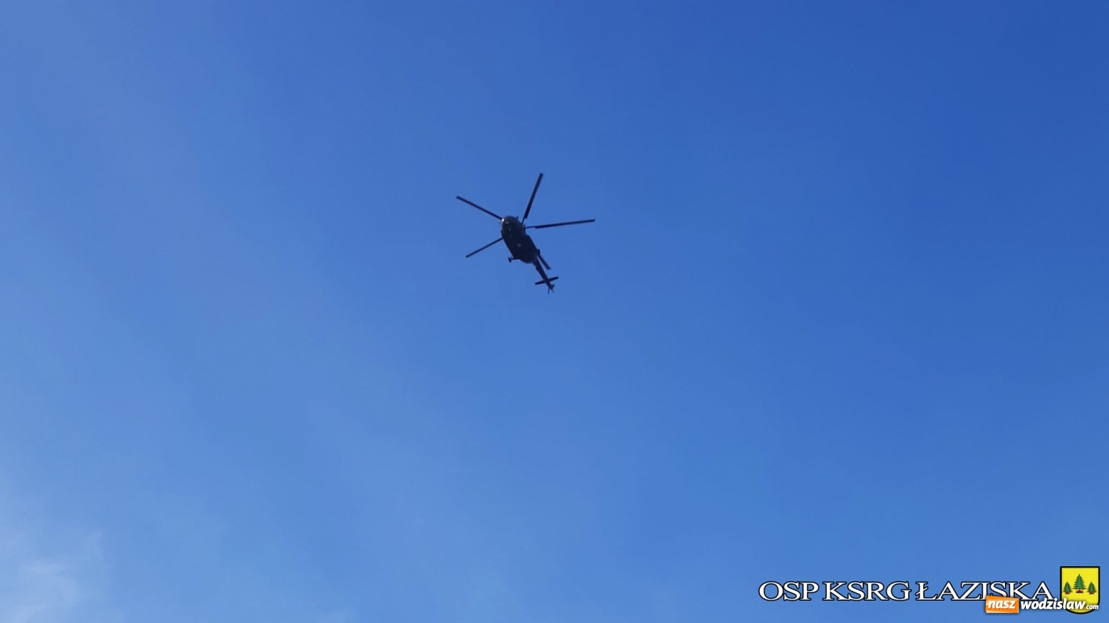 Zdjęcie w galerii na portalu naszwodzislaw.com: Poszukiwania paralotniarza w Godowie. W akcji śmigłowiec z Krakowa [FOTO] wiadomości z regionu
