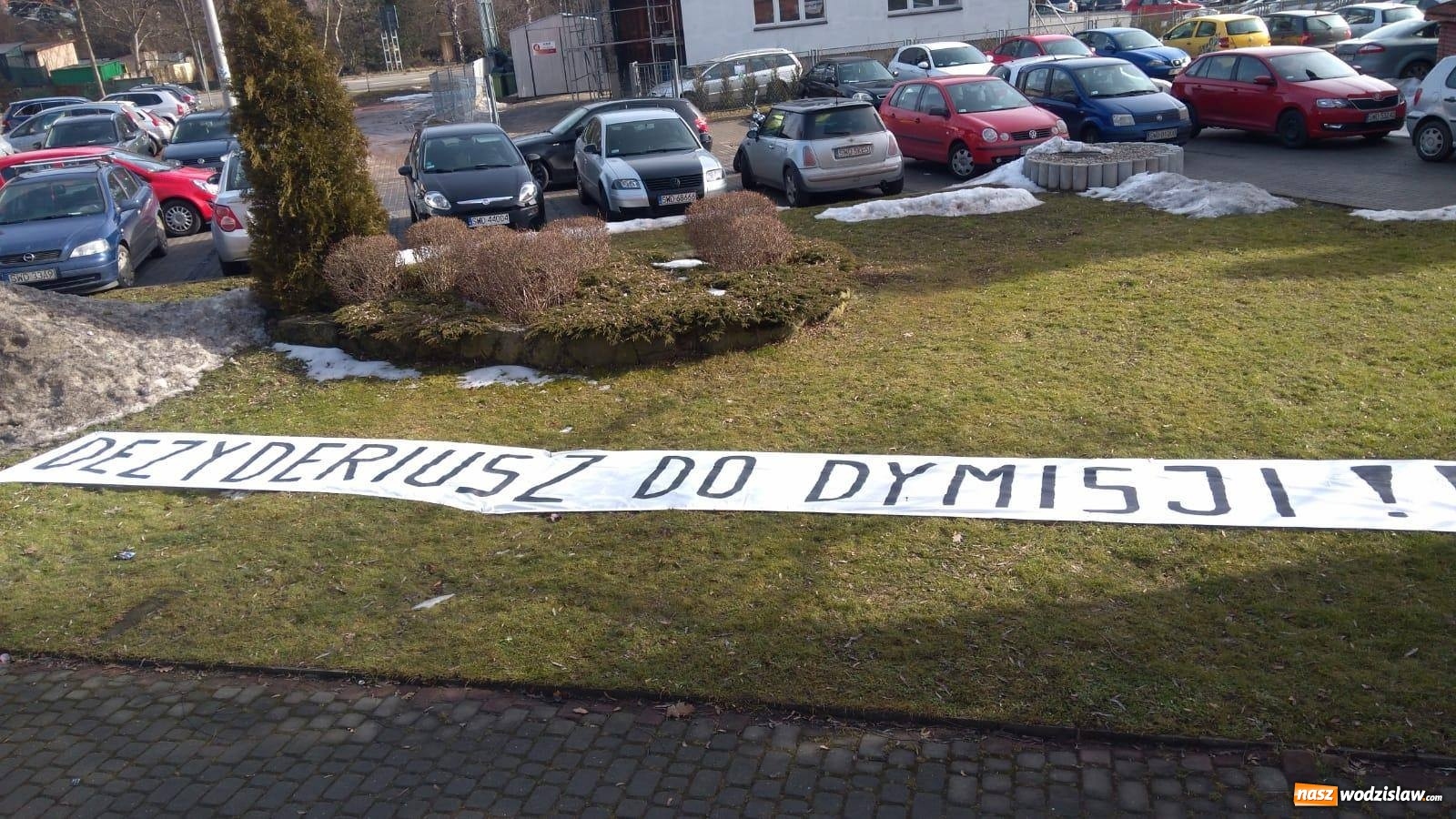 Zdjęcie w galerii na portalu naszwodzislaw.com: 3 razy D, czyli niezadowolenie mieszkańców Wodzisławia Śląskiego [FOTO] wiadomości z regionu