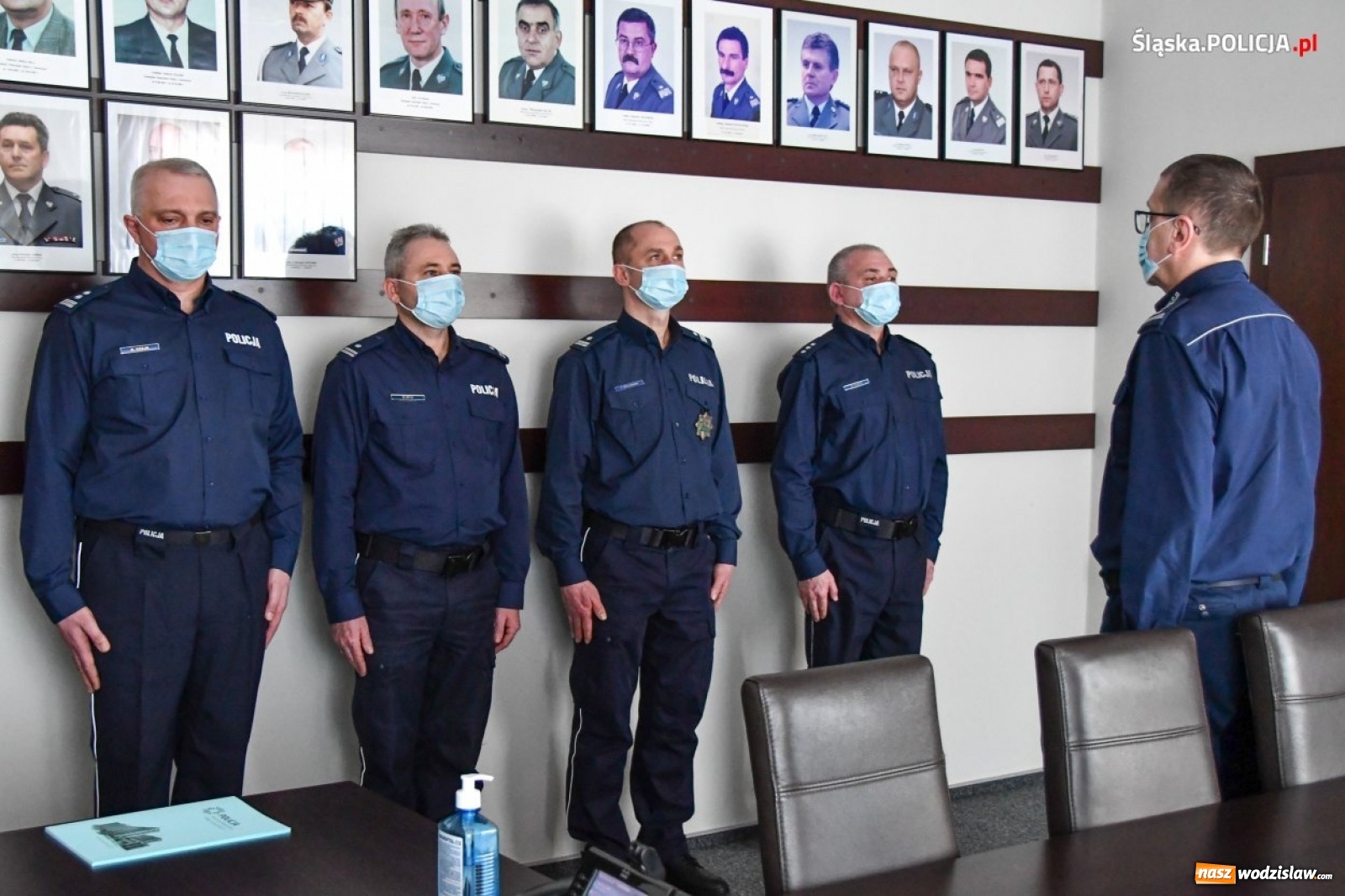 Zdjęcie w galerii na portalu naszwodzislaw.com: Nowy komendant KPP Wodzisław Śląski wiadomości z regionu