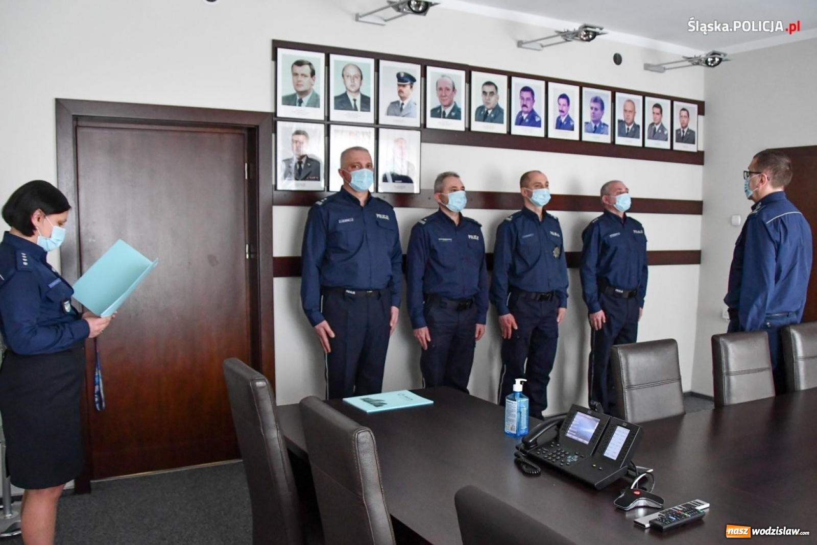 Zdjęcie w galerii na portalu naszwodzislaw.com: Nowy komendant KPP Wodzisław Śląski wiadomości z regionu