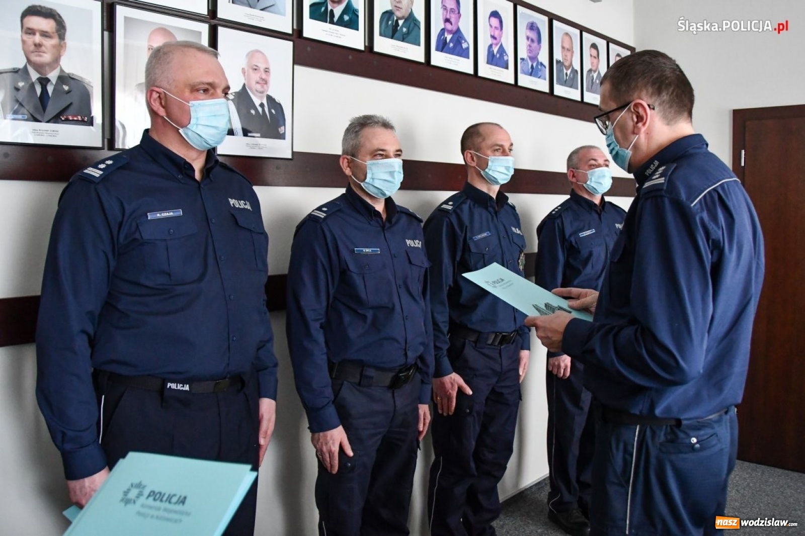Zdjęcie w galerii na portalu naszwodzislaw.com: Nowy komendant KPP Wodzisław Śląski wiadomości z regionu