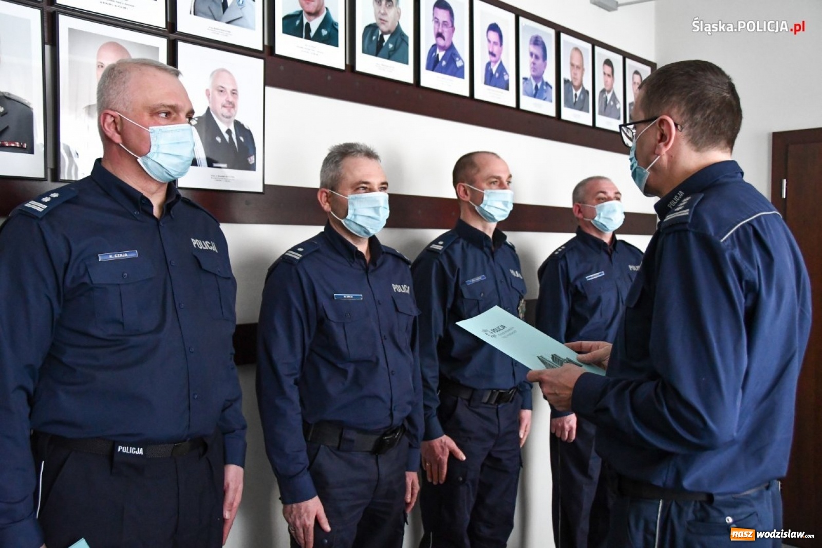 Zdjęcie w galerii na portalu naszwodzislaw.com: Nowy komendant KPP Wodzisław Śląski wiadomości z regionu