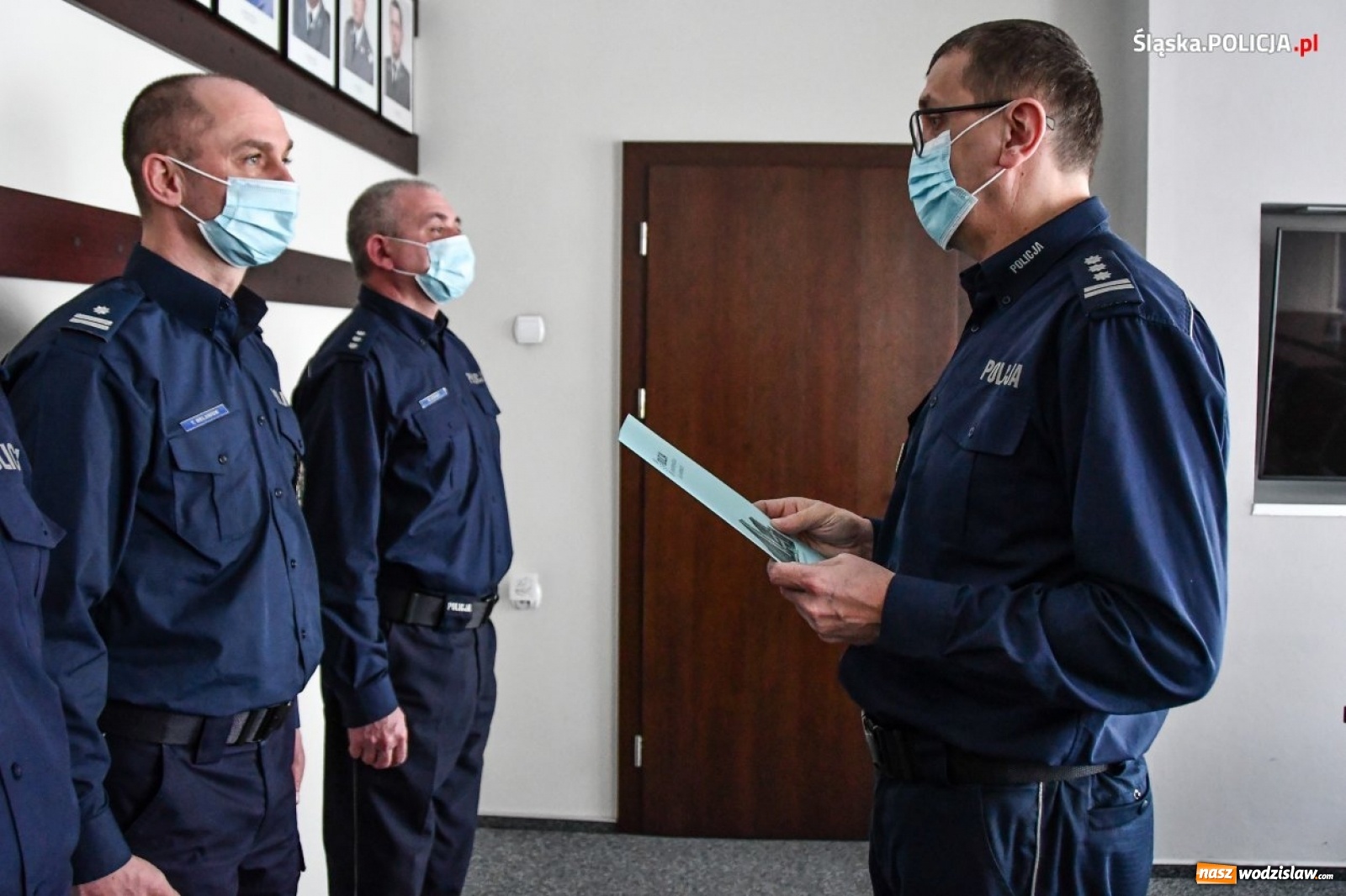 Zdjęcie w galerii na portalu naszwodzislaw.com: Nowy komendant KPP Wodzisław Śląski wiadomości z regionu