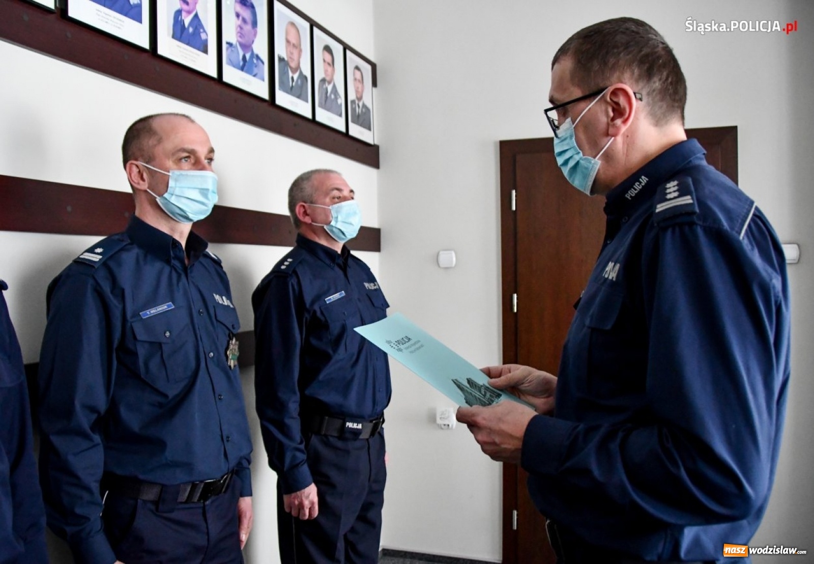 Zdjęcie w galerii na portalu naszwodzislaw.com: Nowy komendant KPP Wodzisław Śląski wiadomości z regionu