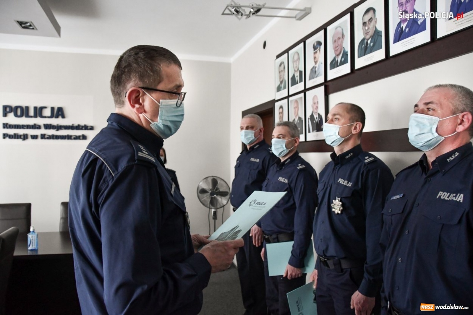 Zdjęcie w galerii na portalu naszwodzislaw.com: Nowy komendant KPP Wodzisław Śląski wiadomości z regionu