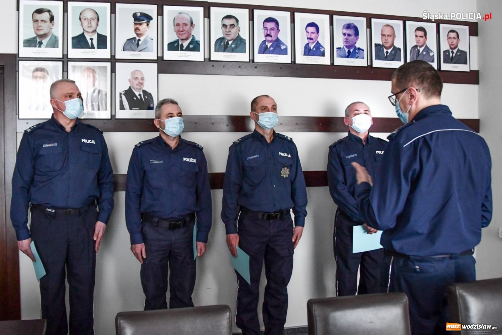 Zdjęcie w galerii na portalu naszwodzislaw.com: Nowy komendant KPP Wodzisław Śląski wiadomości z regionu