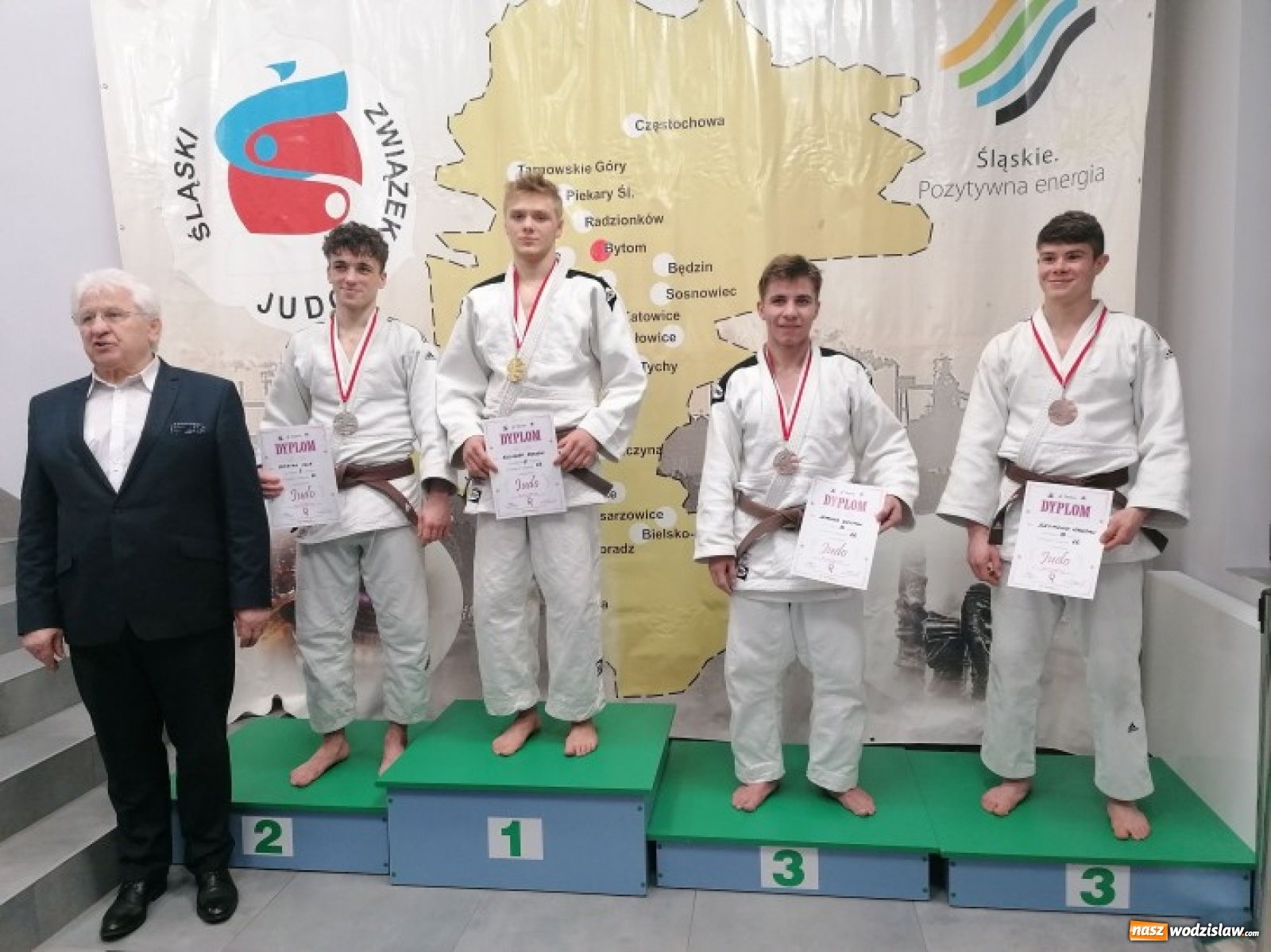 Zdjęcie w galerii na portalu naszwodzislaw.com: UKS Dwójka Rydułtowy zdominowała Mistrzostwa Śląska w judo wiadomości z regionu