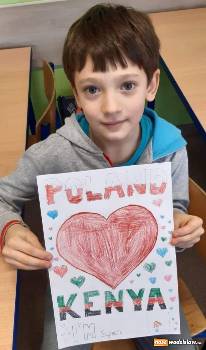 Zdjęcie w galerii na portalu naszwodzislaw.com: Wodzisławska Dziesiątka w akcji Serce dla Kenii wiadomości z regionu