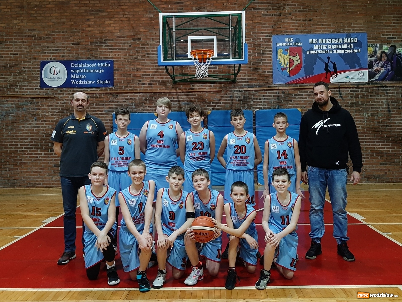Zdjęcie w galerii na portalu naszwodzislaw.com: Trwa dobra passa koszykarzy MKS Wodzisław Śląski wiadomości z regionu
