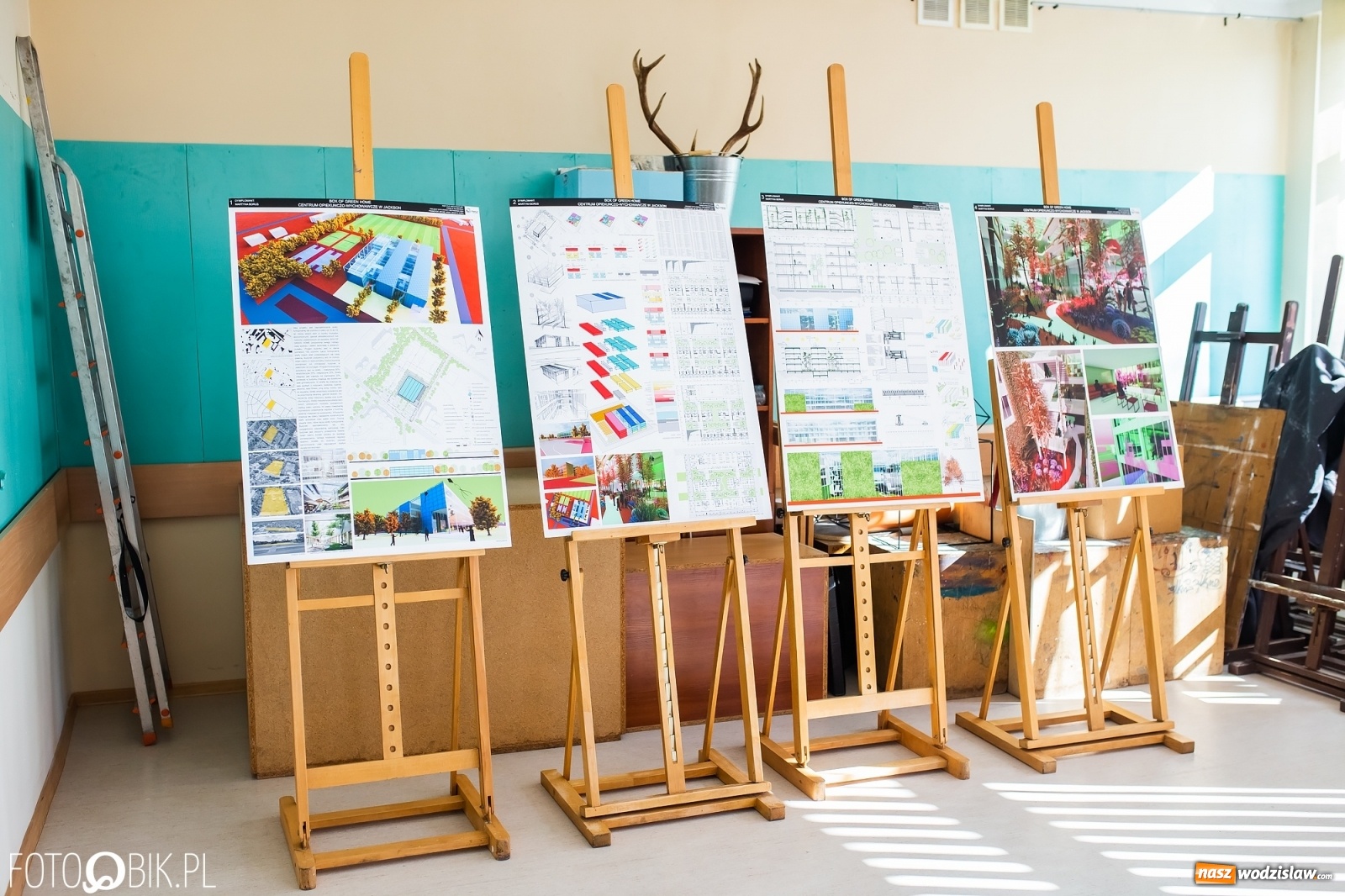 Zdjęcie w galerii na portalu naszwodzislaw.com: Prezentacja projektów inżynierskich w Instytucie Architektury PWSZ Racibórz wiadomości z regionu