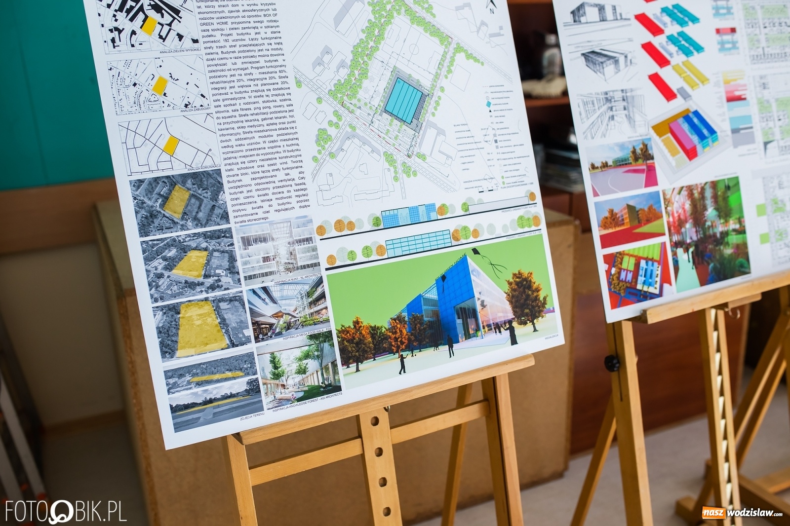 Zdjęcie w galerii na portalu naszwodzislaw.com: Prezentacja projektów inżynierskich w Instytucie Architektury PWSZ Racibórz wiadomości z regionu