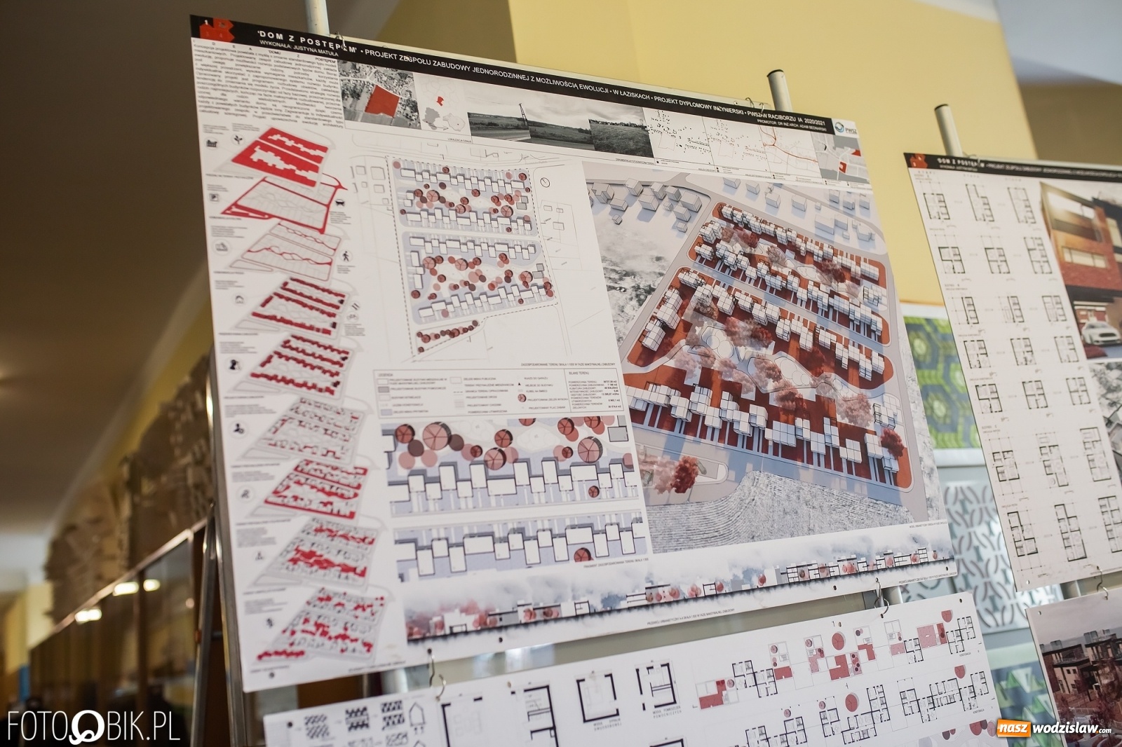 Zdjęcie w galerii na portalu naszwodzislaw.com: Prezentacja projektów inżynierskich w Instytucie Architektury PWSZ Racibórz wiadomości z regionu