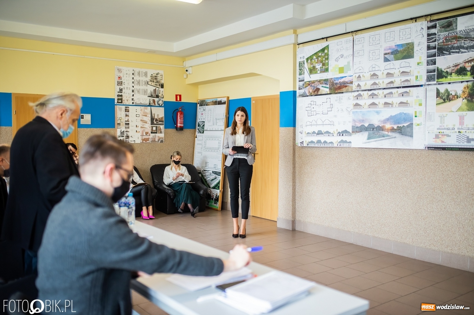 Zdjęcie w galerii na portalu naszwodzislaw.com: Prezentacja projektów inżynierskich w Instytucie Architektury PWSZ Racibórz wiadomości z regionu