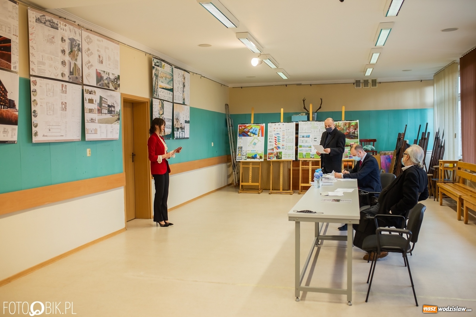 Zdjęcie w galerii na portalu naszwodzislaw.com: Prezentacja projektów inżynierskich w Instytucie Architektury PWSZ Racibórz wiadomości z regionu