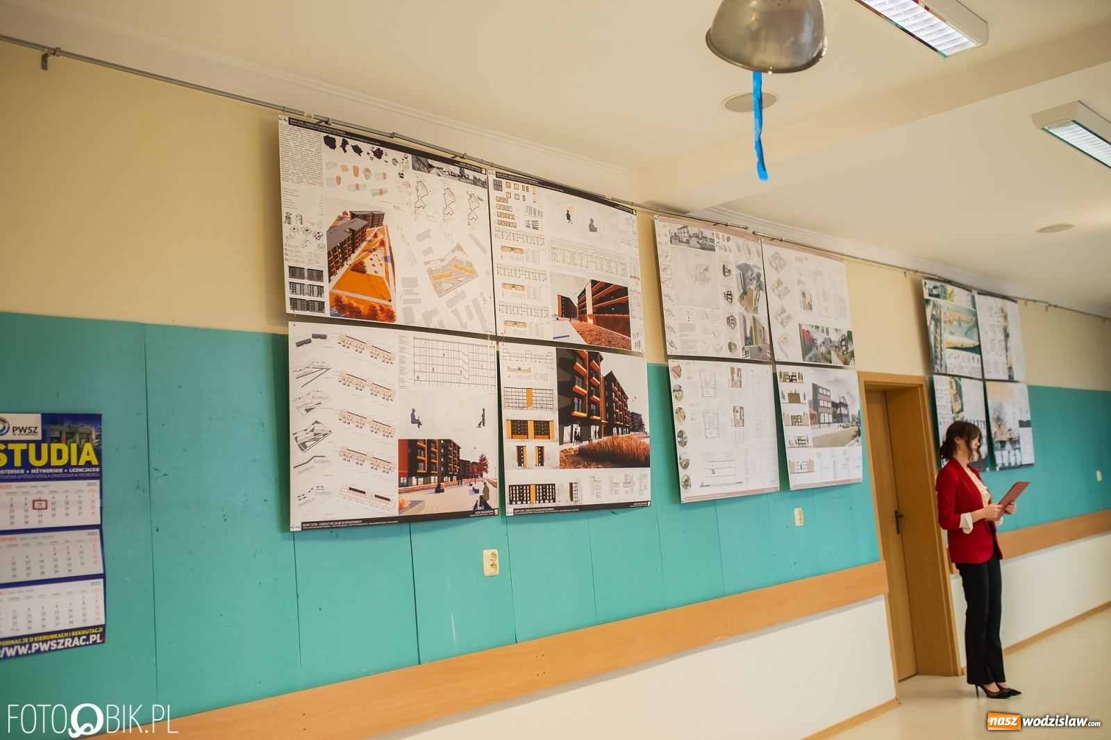 Zdjęcie w galerii na portalu naszwodzislaw.com: Prezentacja projektów inżynierskich w Instytucie Architektury PWSZ Racibórz wiadomości z regionu