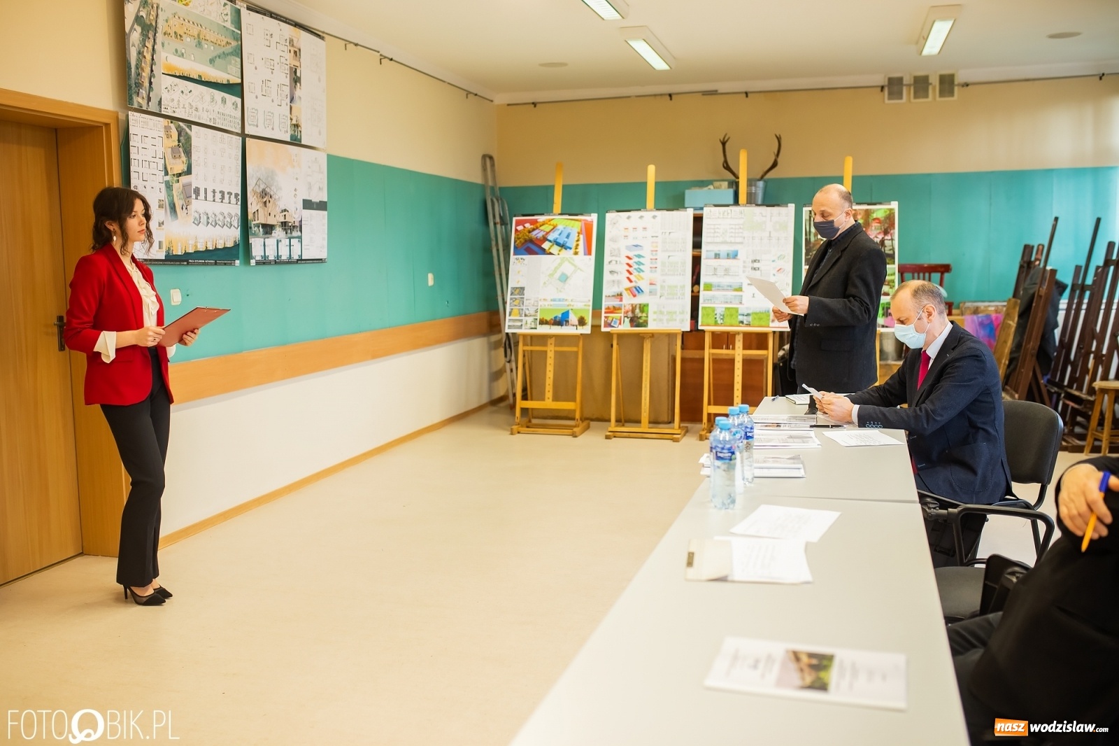 Zdjęcie w galerii na portalu naszwodzislaw.com: Prezentacja projektów inżynierskich w Instytucie Architektury PWSZ Racibórz wiadomości z regionu