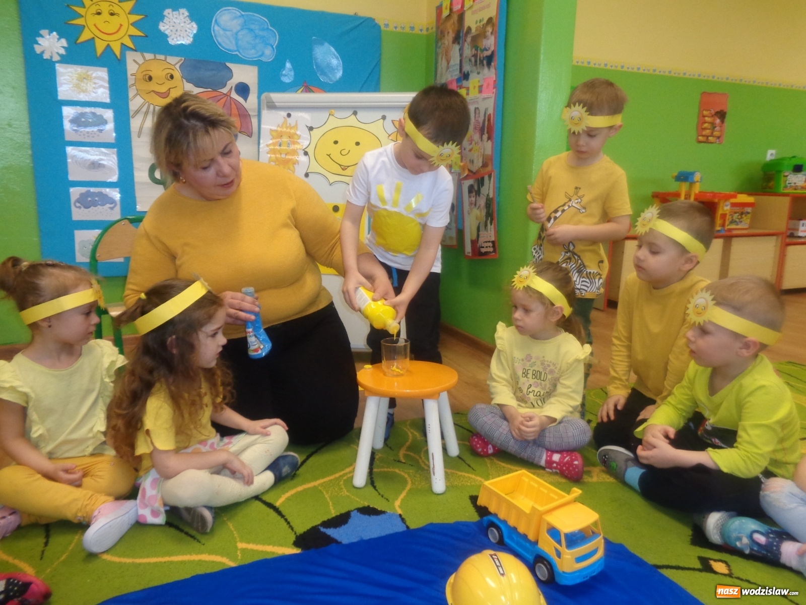 Zdjęcie w galerii na portalu naszwodzislaw.com: Dzień Słońca w wodzisławskim PP 18 wiadomości z regionu