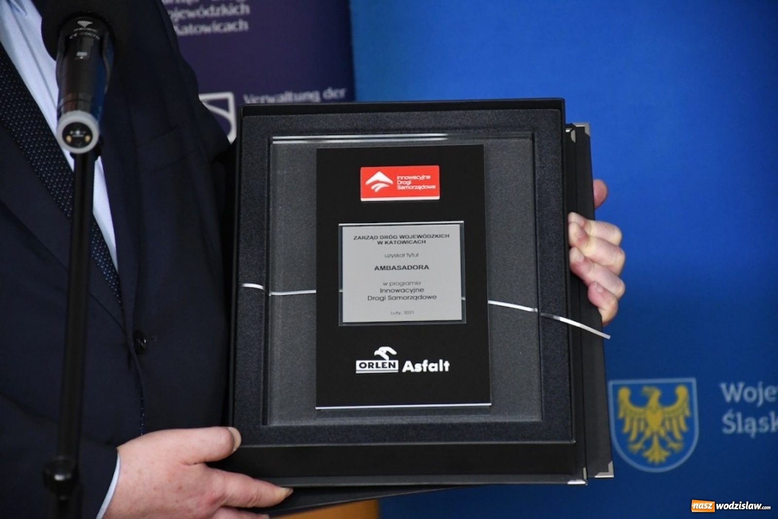 Zdjęcie w galerii na portalu naszwodzislaw.com: ZDW pierwszym Ambasadorem programu Innowacyjne Drogi Samorządowe wiadomości z regionu