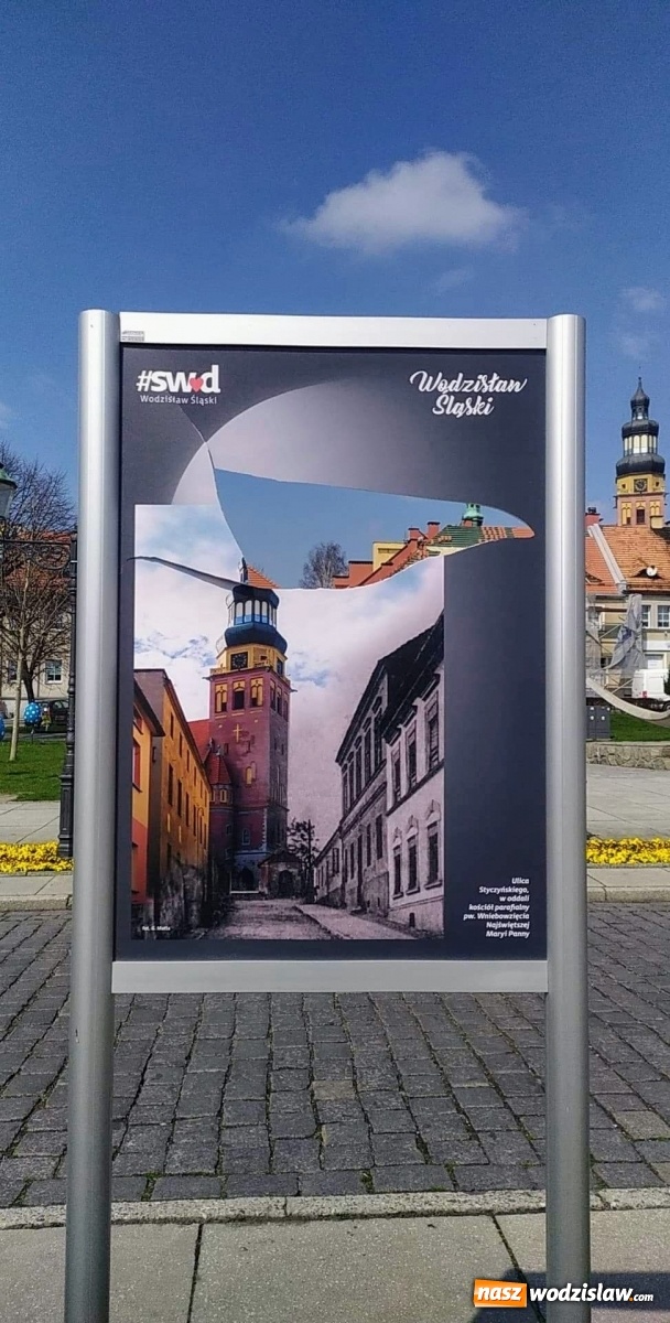 Zdjęcie w galerii na portalu naszwodzislaw.com: Wystawa na wodzisławskim Rynku padła ofiarą wandali [FOTO] wiadomości z regionu