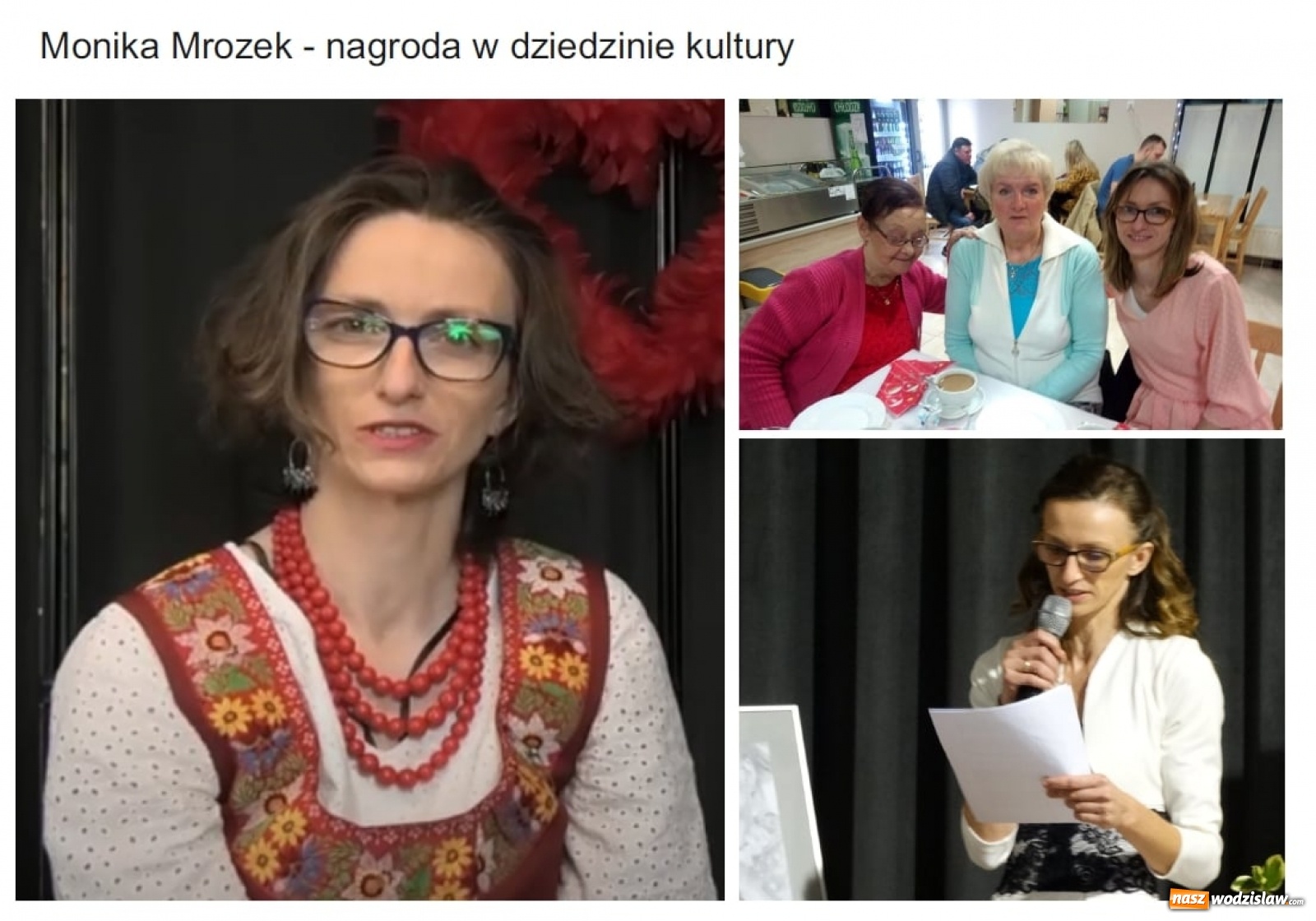 Zdjęcie w galerii na portalu naszwodzislaw.com: W Gminie Mszana wręczono nagrody artystyczne i sportowe wiadomości z regionu