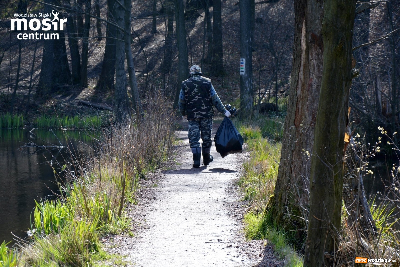 Zdjęcie w galerii na portalu naszwodzislaw.com: Wodzisławski Balaton posprzątany wiadomości z regionu