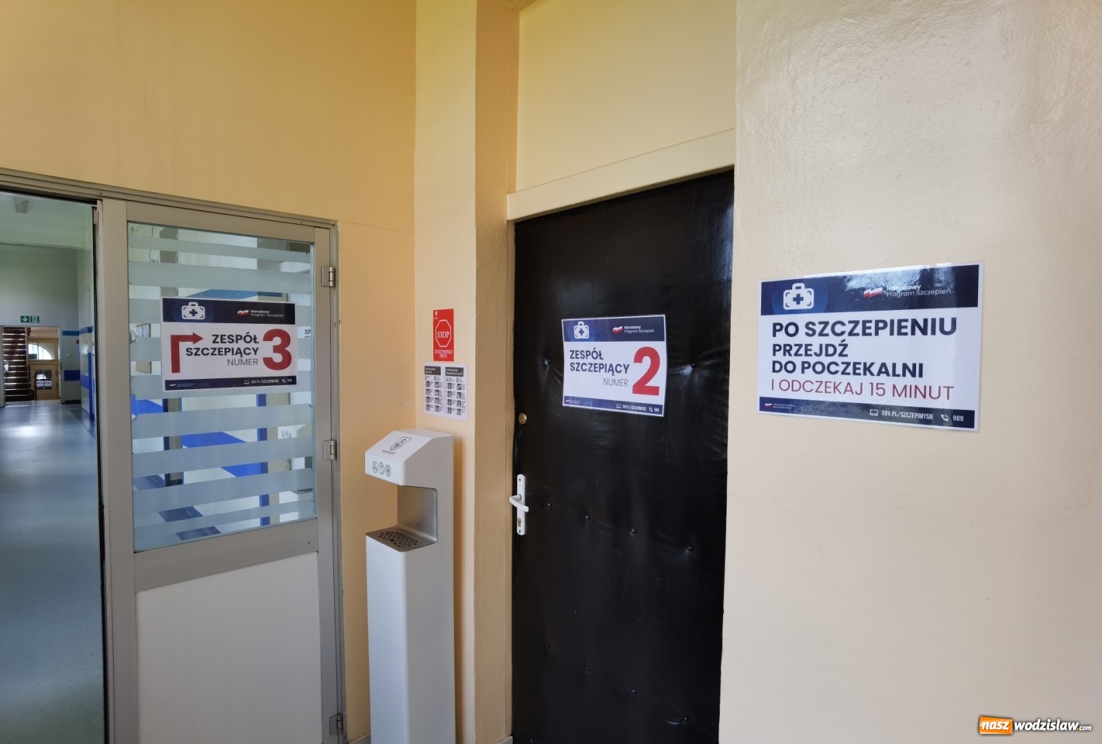 Zdjęcie w galerii na portalu naszwodzislaw.com: Punkt szczepień w Rydułtowach odebrany [FOTO] wiadomości z regionu