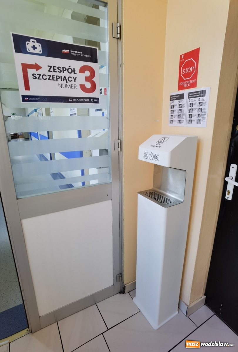 Zdjęcie w galerii na portalu naszwodzislaw.com: Punkt szczepień w Rydułtowach odebrany [FOTO] wiadomości z regionu