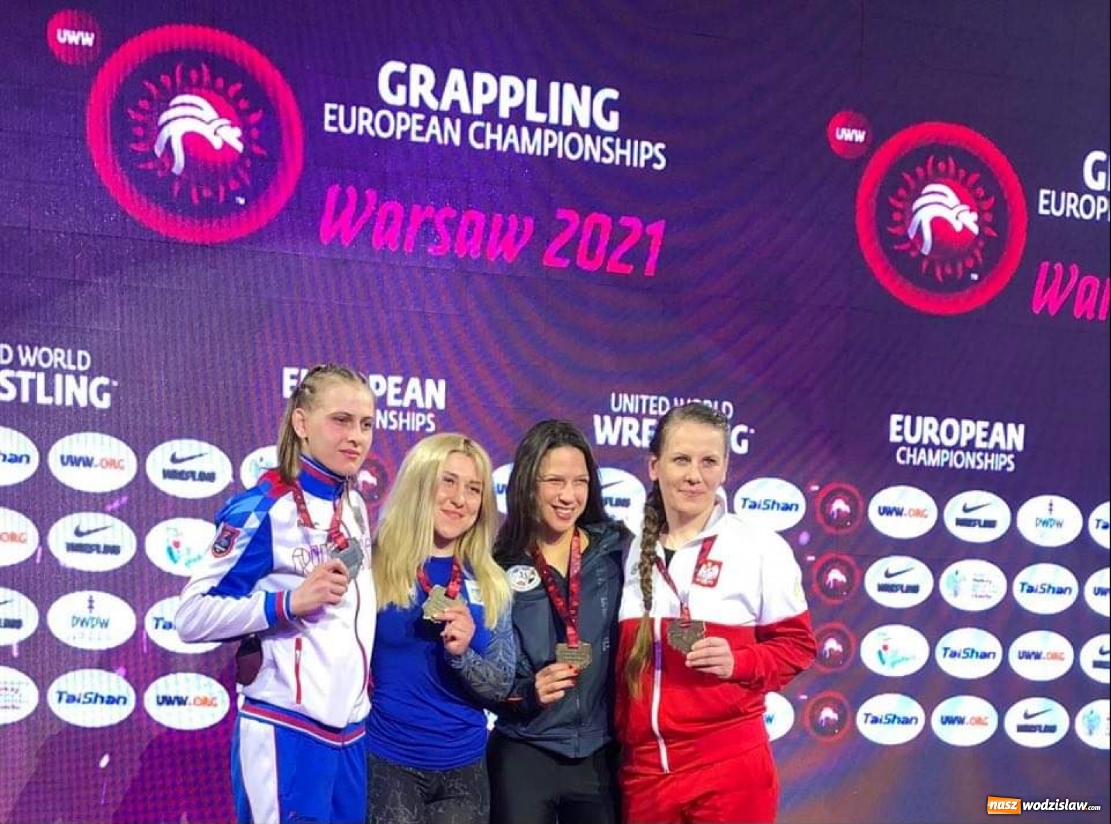 Zdjęcie w galerii na portalu naszwodzislaw.com: Podium Sandry Pniak na Mistrzostwach Europy w grapplingu wiadomości z regionu