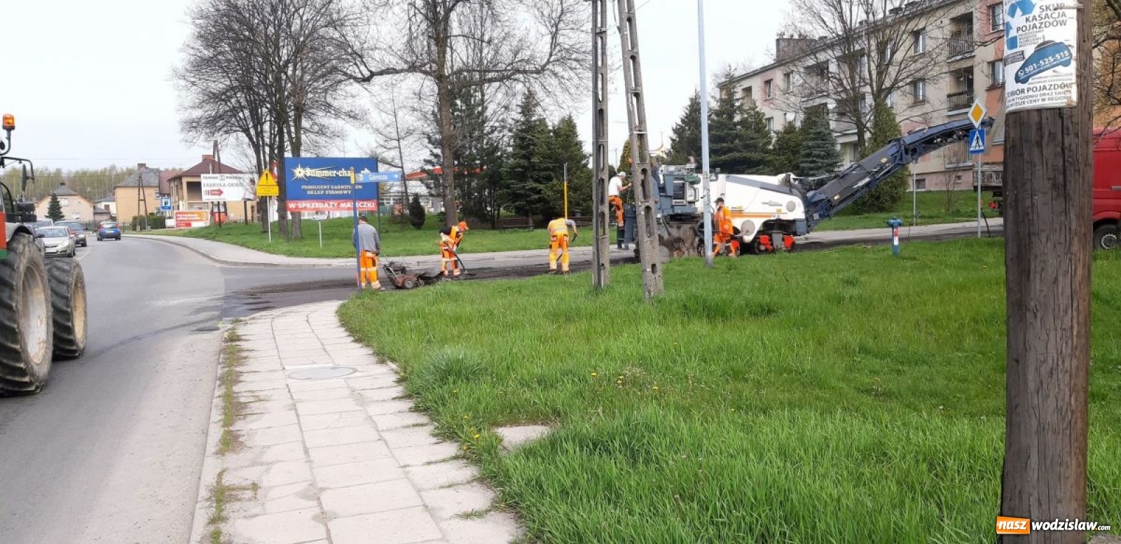 Zdjęcie w galerii na portalu naszwodzislaw.com: Uwaga! Dziś i jutro utrudnienia na skrzyżowaniu Górniczej z Pszowską w Wodzisławiu Śląskim wiadomości z regionu
