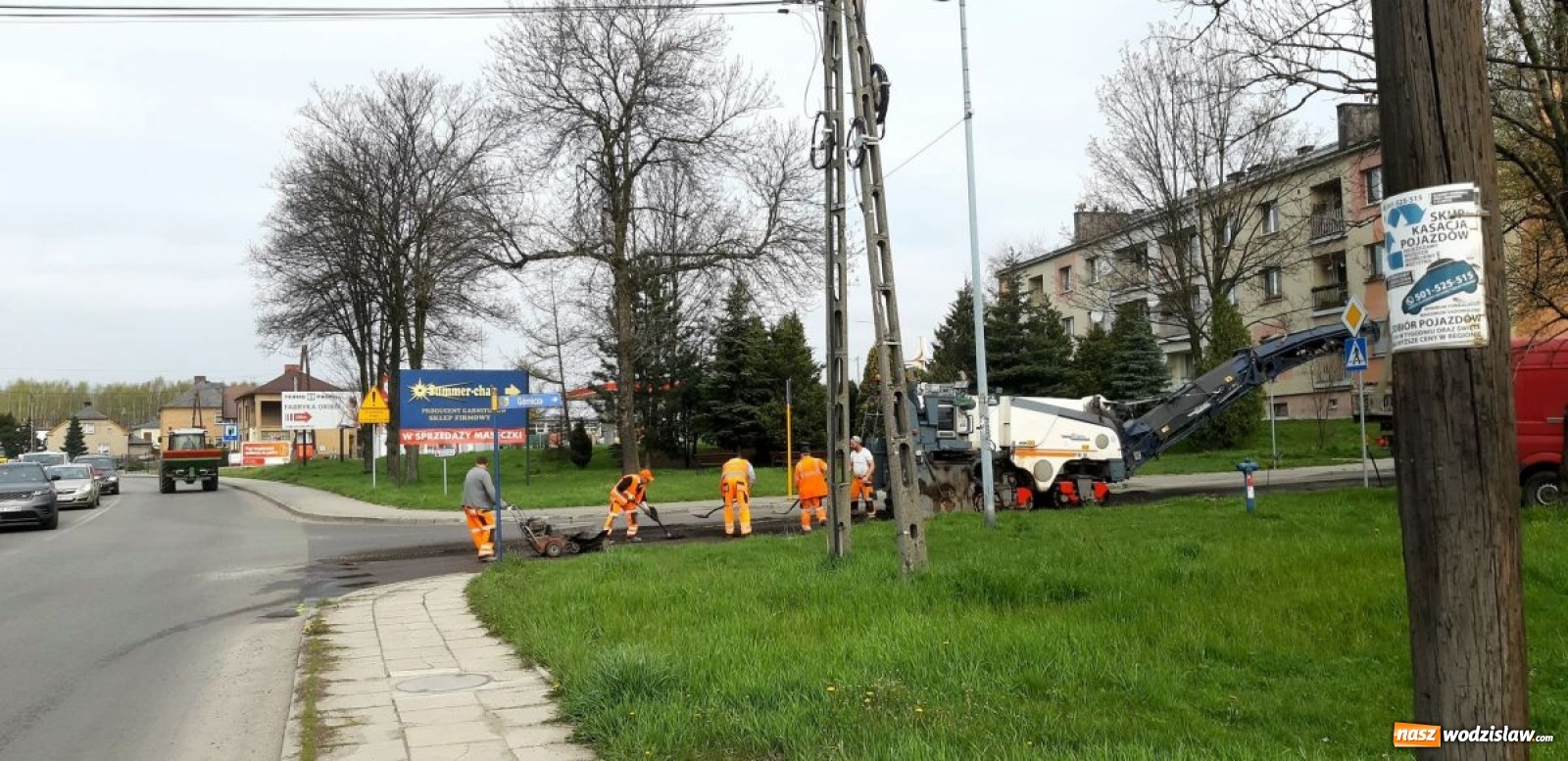 Zdjęcie w galerii na portalu naszwodzislaw.com: Uwaga! Dziś i jutro utrudnienia na skrzyżowaniu Górniczej z Pszowską w Wodzisławiu Śląskim wiadomości z regionu