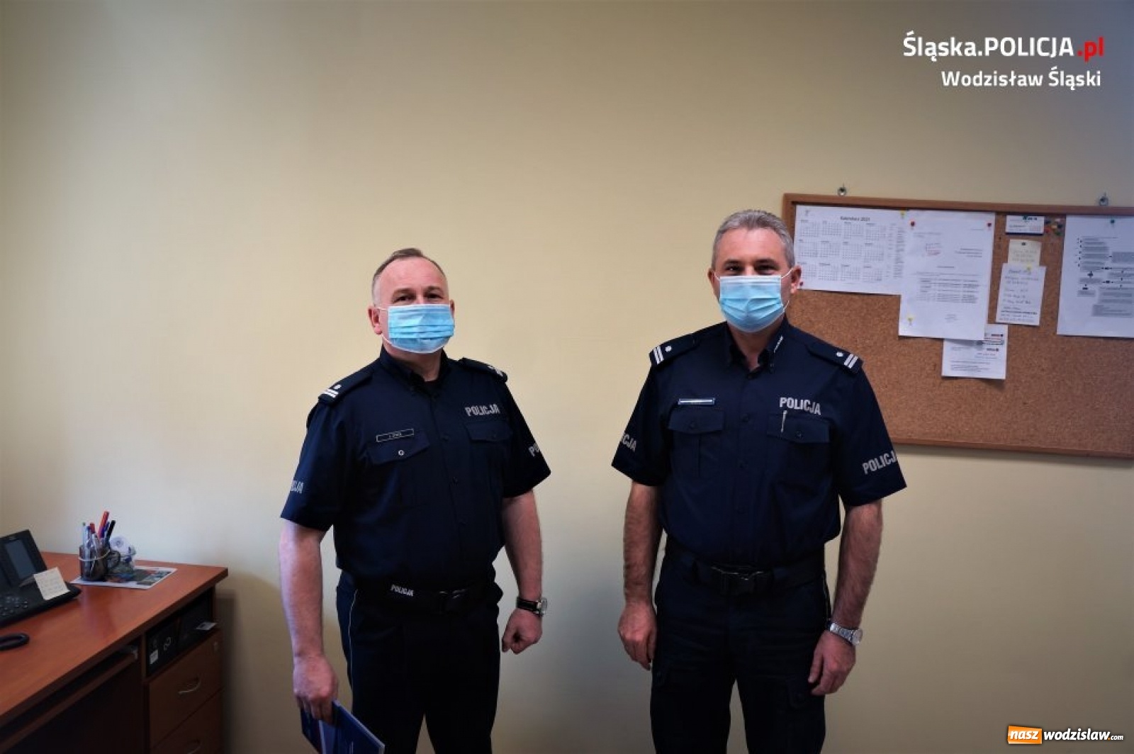 Zdjęcie w galerii na portalu naszwodzislaw.com: Zmiany na policyjnych stanowiskach kierowniczych w Pszowie wiadomości z regionu
