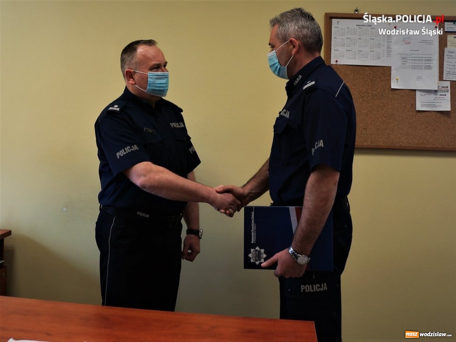 Zdjęcie w galerii na portalu naszwodzislaw.com: Zmiany na policyjnych stanowiskach kierowniczych w Pszowie wiadomości z regionu