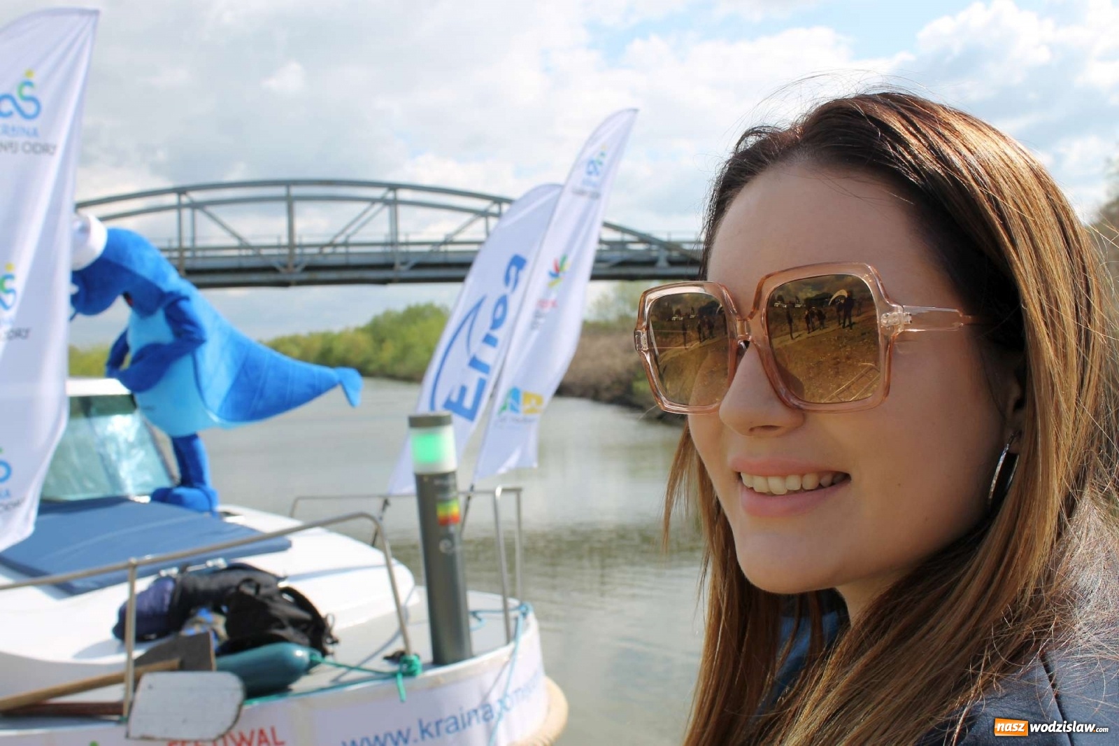 Zdjęcie w galerii na portalu naszwodzislaw.com: ECO AWF wyruszył w rejs badawczy. Promuję markę Kraina Górnej Odry wiadomości z regionu