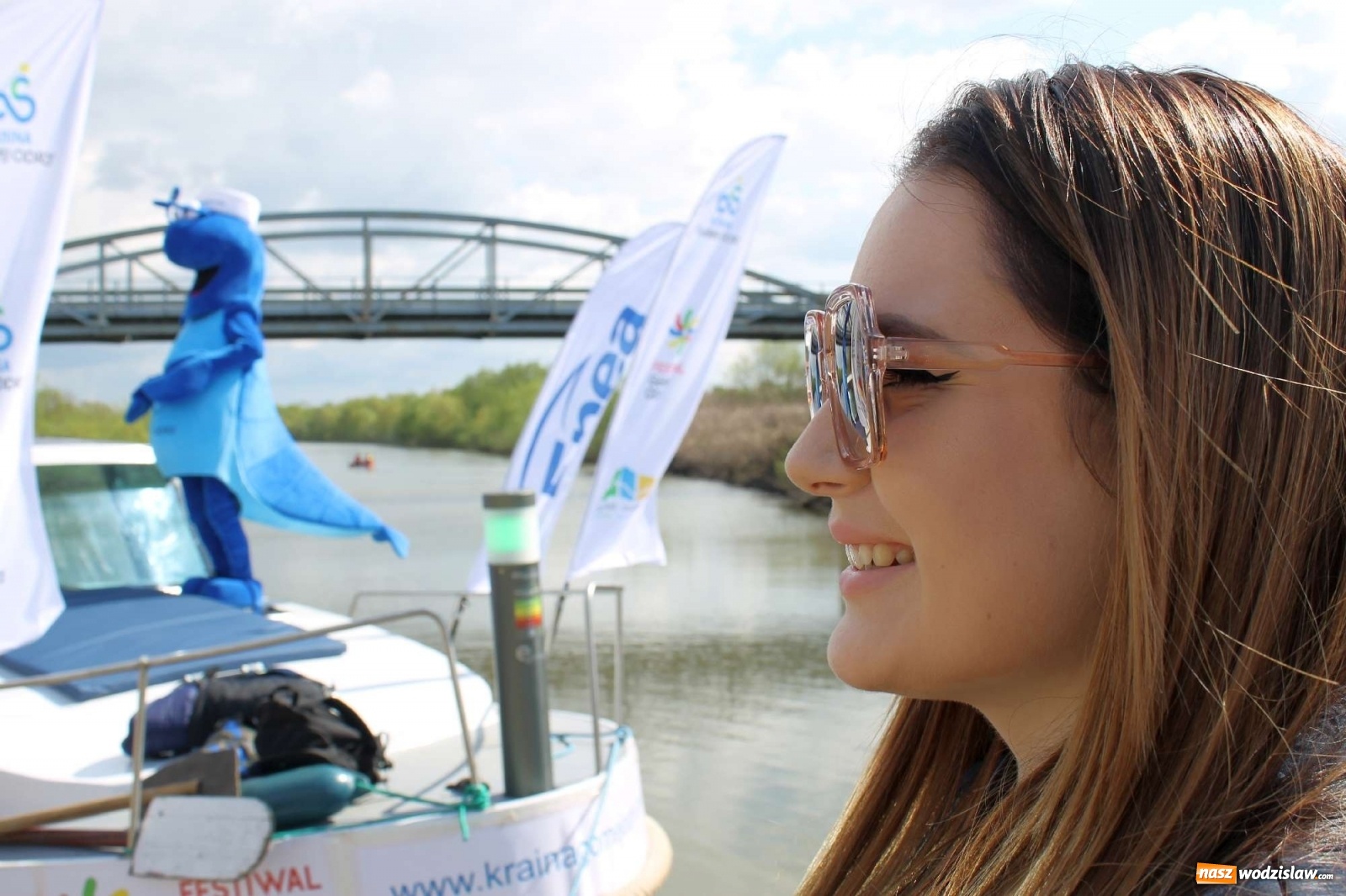 Zdjęcie w galerii na portalu naszwodzislaw.com: ECO AWF wyruszył w rejs badawczy. Promuję markę Kraina Górnej Odry wiadomości z regionu