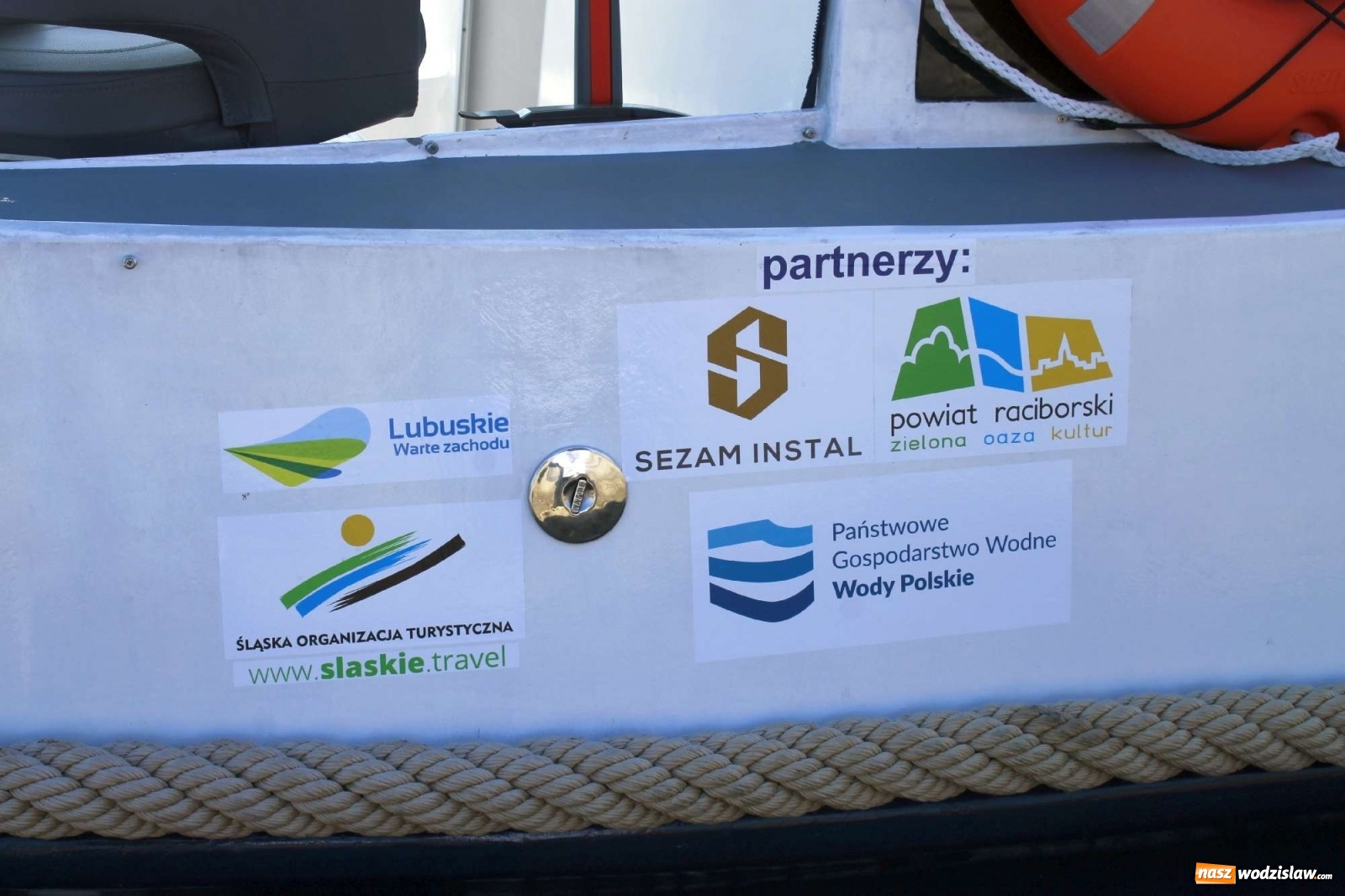 Zdjęcie w galerii na portalu naszwodzislaw.com: ECO AWF wyruszył w rejs badawczy. Promuję markę Kraina Górnej Odry wiadomości z regionu