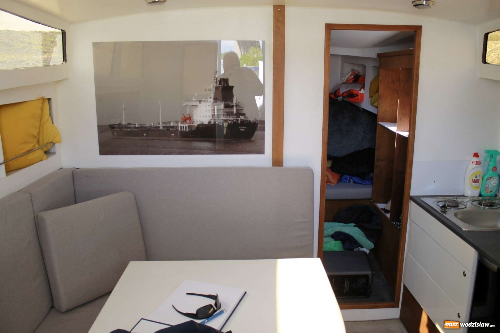 Zdjęcie w galerii na portalu naszwodzislaw.com: ECO AWF wyruszył w rejs badawczy. Promuję markę Kraina Górnej Odry wiadomości z regionu