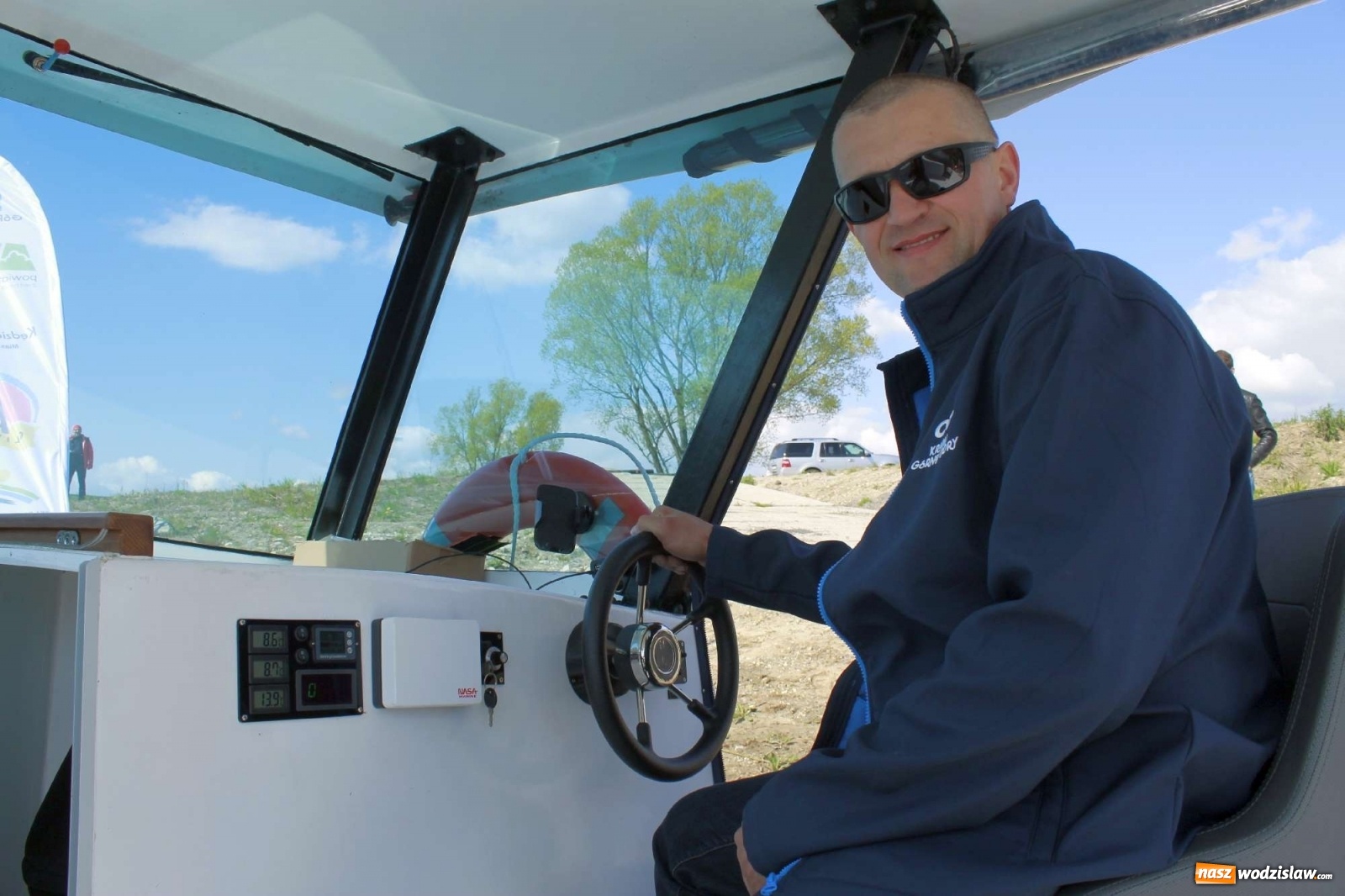 Zdjęcie w galerii na portalu naszwodzislaw.com: ECO AWF wyruszył w rejs badawczy. Promuję markę Kraina Górnej Odry wiadomości z regionu