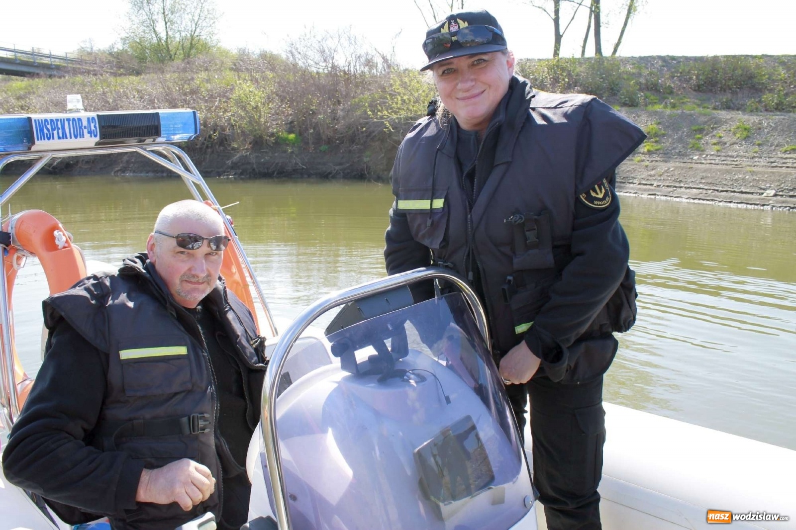 Zdjęcie w galerii na portalu naszwodzislaw.com: ECO AWF wyruszył w rejs badawczy. Promuję markę Kraina Górnej Odry wiadomości z regionu