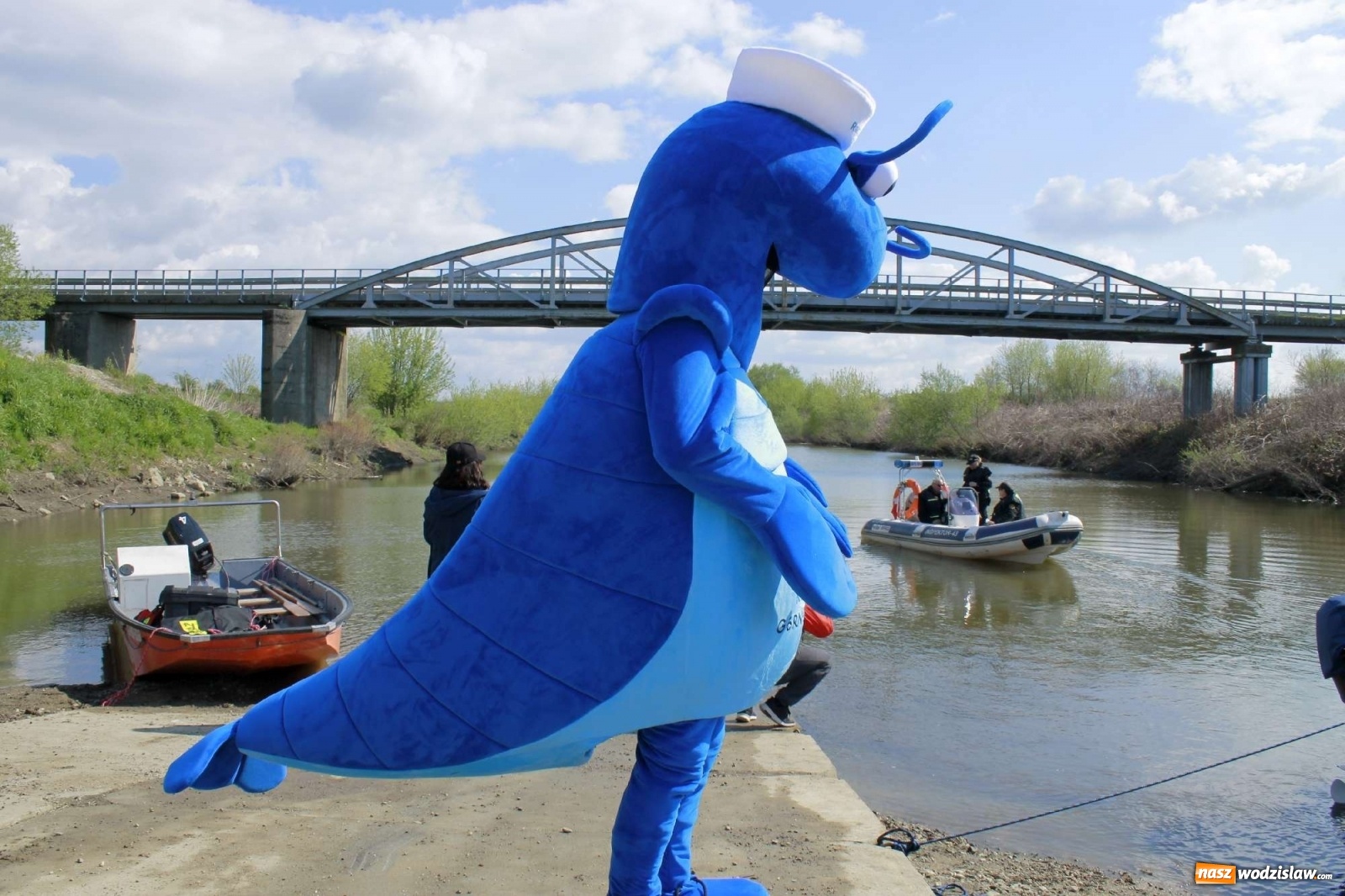 Zdjęcie w galerii na portalu naszwodzislaw.com: ECO AWF wyruszył w rejs badawczy. Promuję markę Kraina Górnej Odry wiadomości z regionu