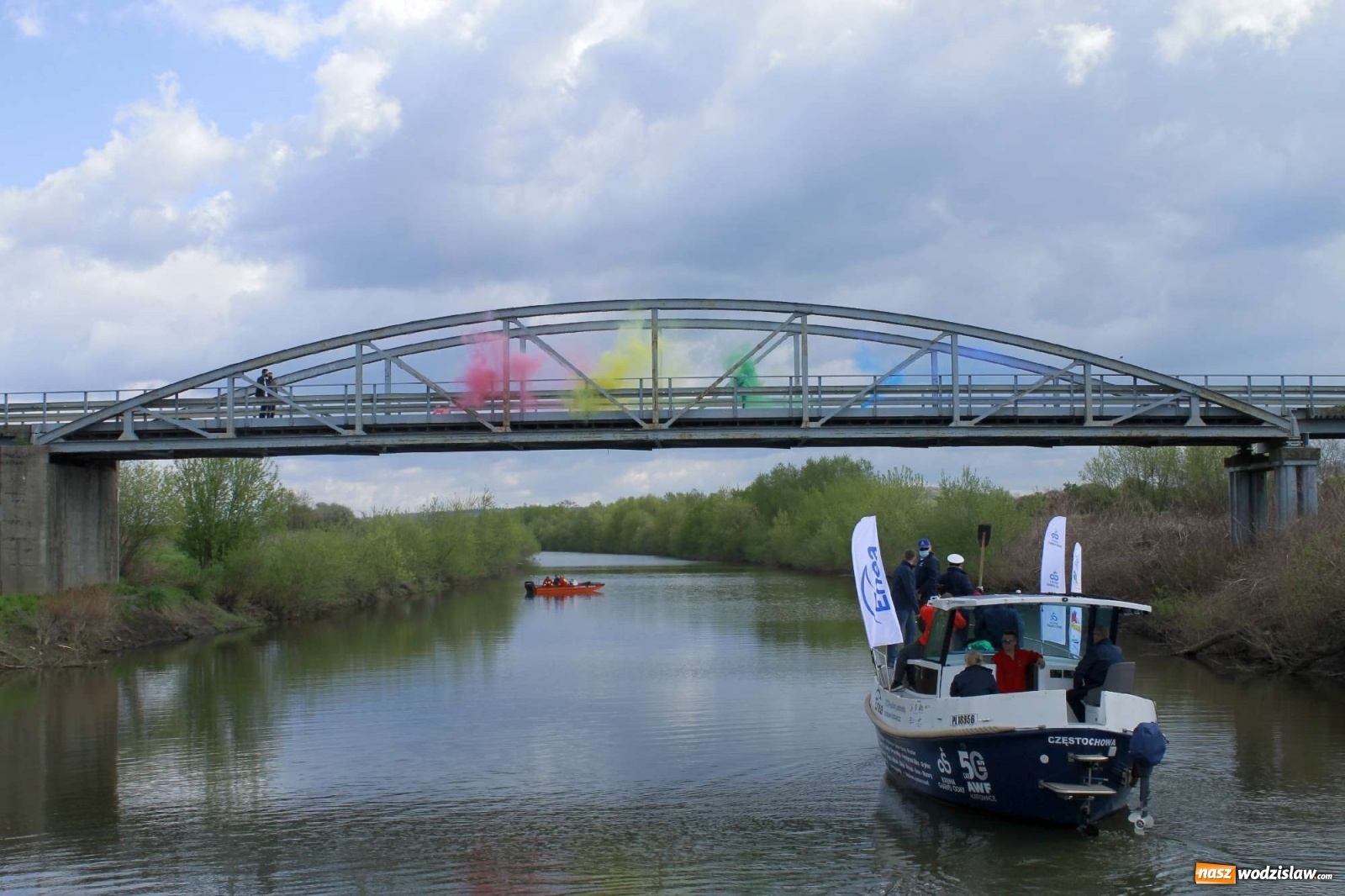 Zdjęcie w galerii na portalu naszwodzislaw.com: ECO AWF wyruszył w rejs badawczy. Promuję markę Kraina Górnej Odry wiadomości z regionu