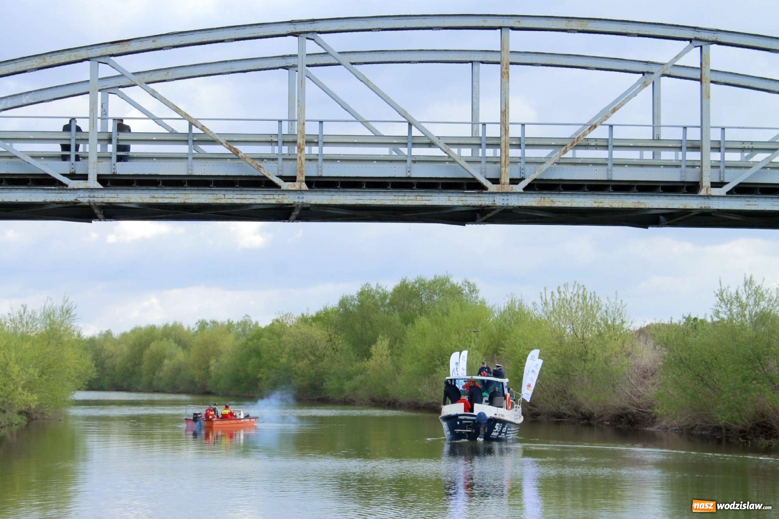 Zdjęcie w galerii na portalu naszwodzislaw.com: ECO AWF wyruszył w rejs badawczy. Promuję markę Kraina Górnej Odry wiadomości z regionu