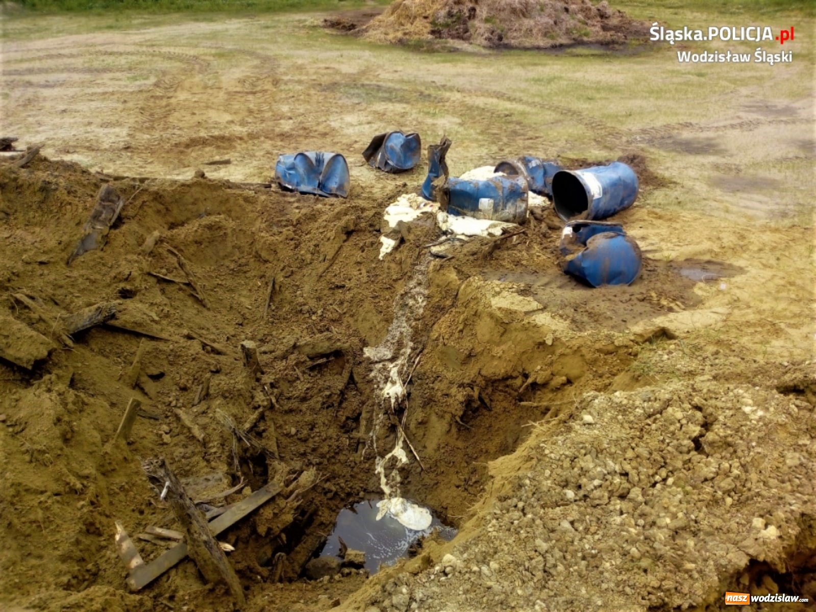 Zdjęcie w galerii na portalu naszwodzislaw.com: Składował odpady w sposób zagrażający życiu i zdrowiu wiadomości z regionu