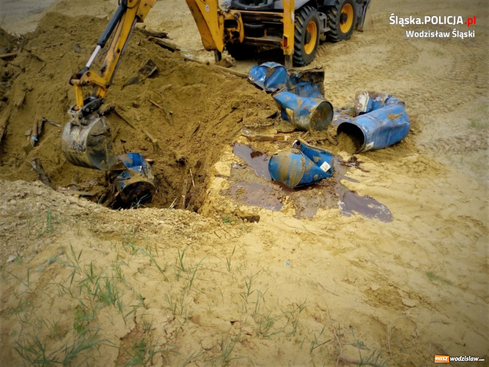 Zdjęcie w galerii na portalu naszwodzislaw.com: Składował odpady w sposób zagrażający życiu i zdrowiu wiadomości z regionu