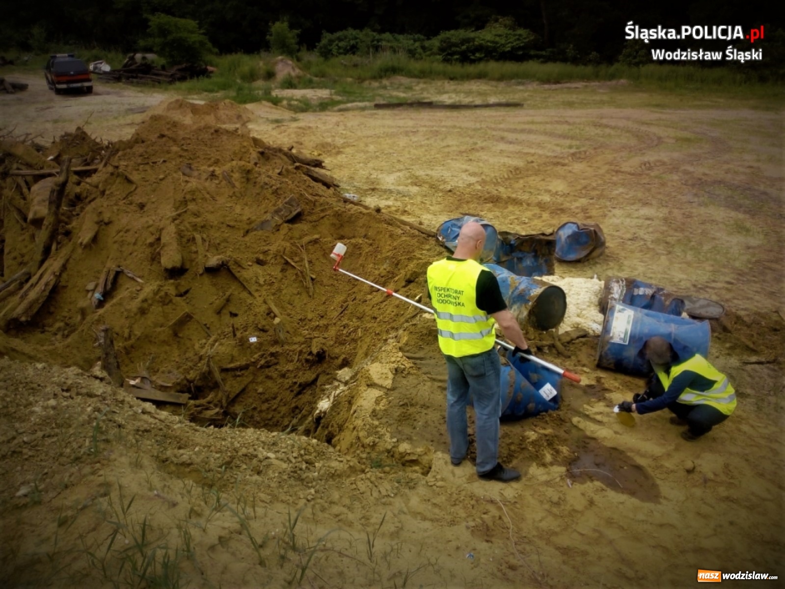 Zdjęcie w galerii na portalu naszwodzislaw.com: Składował odpady w sposób zagrażający życiu i zdrowiu wiadomości z regionu