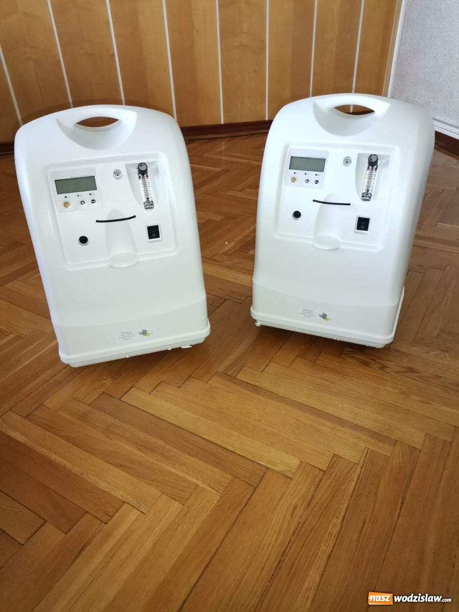 Zdjęcie w galerii na portalu naszwodzislaw.com: Koncentratory tlenu trafiły do strażaków z Łazisk i Skrzyszowa wiadomości z regionu