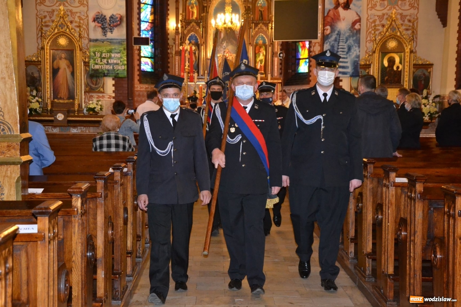 Zdjęcie w galerii na portalu naszwodzislaw.com: Ochotnicy z OSP Mszana świętowali Dzień Strażaka wiadomości z regionu