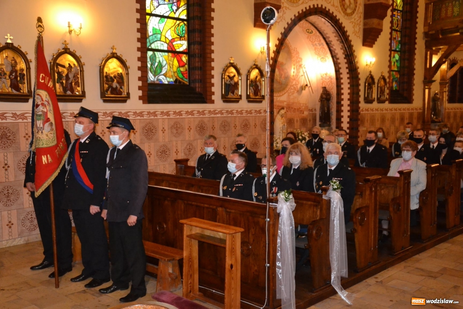 Zdjęcie w galerii na portalu naszwodzislaw.com: Ochotnicy z OSP Mszana świętowali Dzień Strażaka wiadomości z regionu