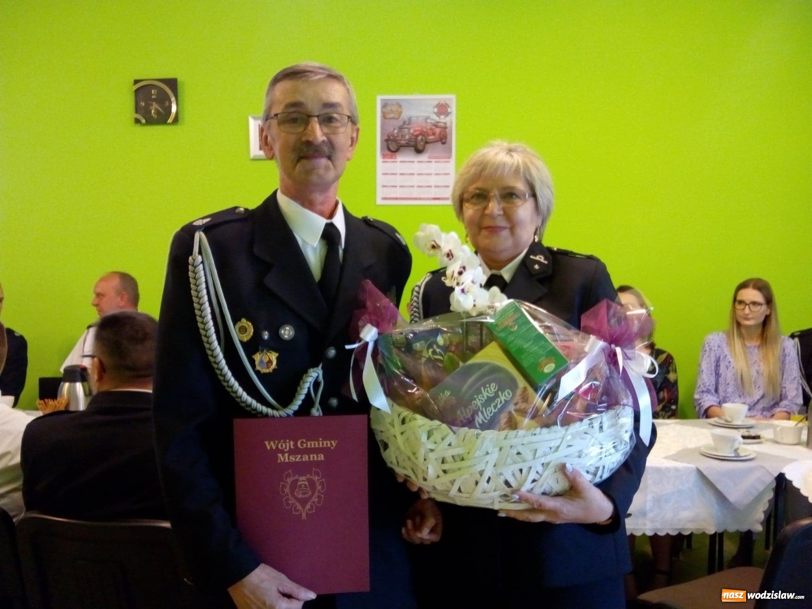 Zdjęcie w galerii na portalu naszwodzislaw.com: Ochotnicy z OSP Mszana świętowali Dzień Strażaka wiadomości z regionu